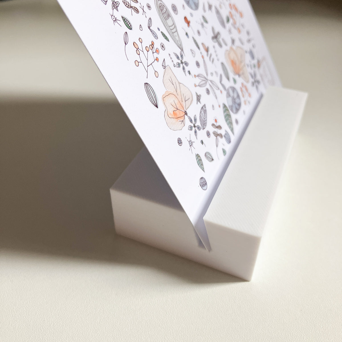 Portapostales de escritorio | Soporte para hasta 12 postales