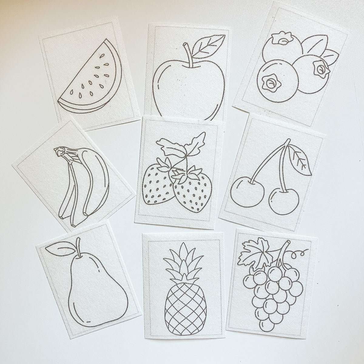 Stickers Frutas y verduras