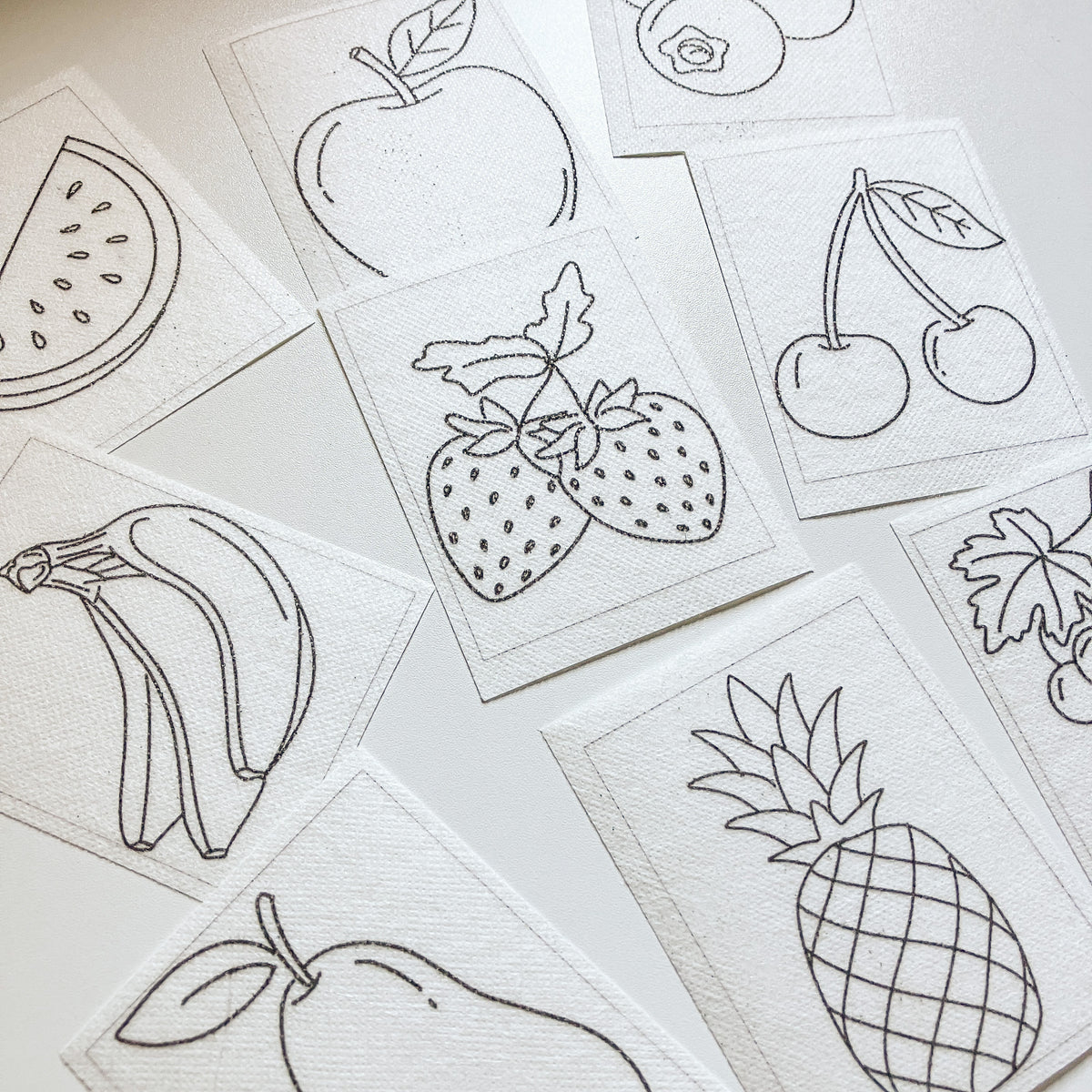 Stickers Frutas y verduras