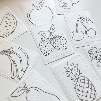 Stickers Frutas y verduras