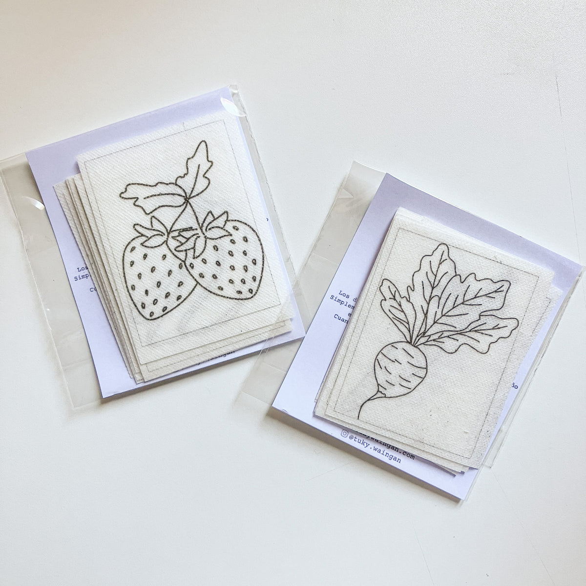 Stickers Frutas y verduras