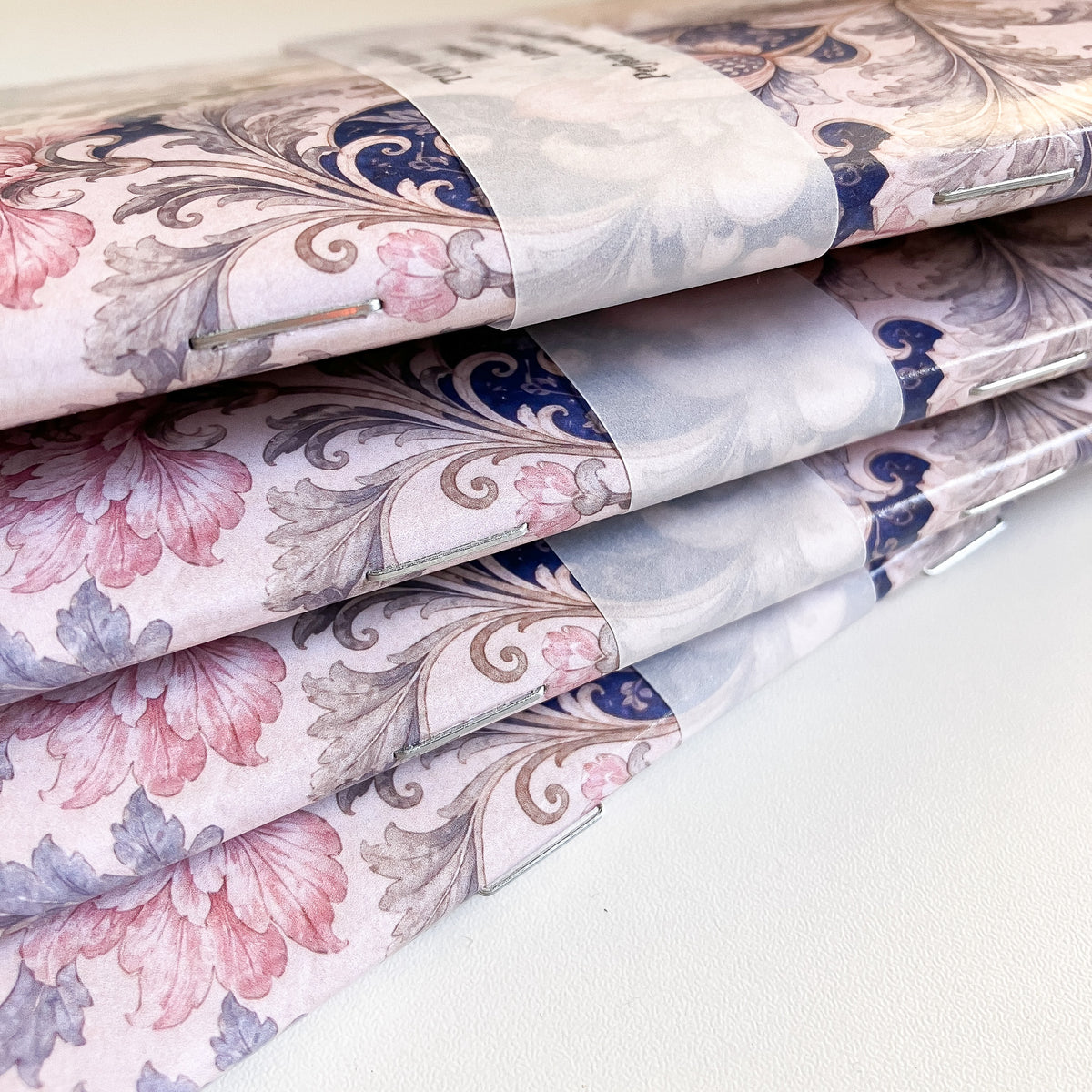 Libreta A6 Flores rosas