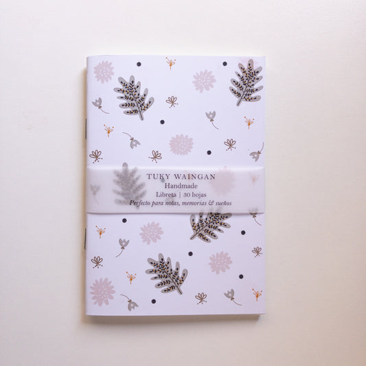 Libreta A6 Helechos | Ilustrada a Mano