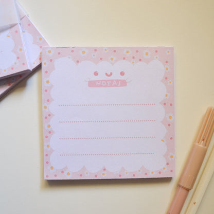Memo Pad Anotadores kawaii "Margaritas"