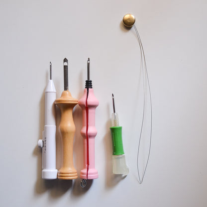 Enhebrador De Agujas De Bordar Punch Needle