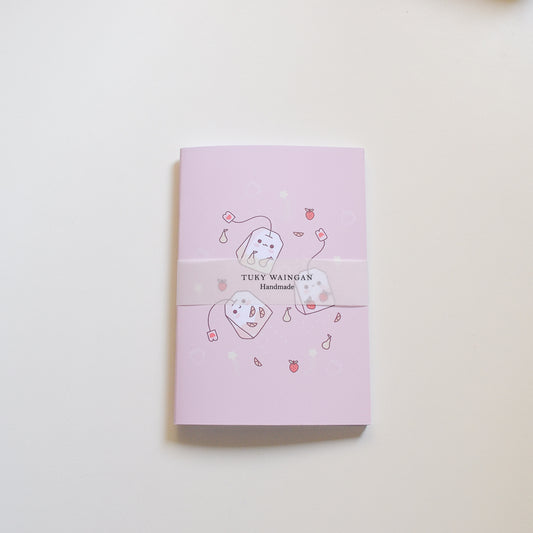 Libreta A6 Té de frutas | Ilustrada a Mano