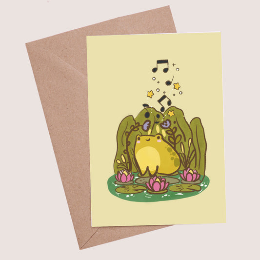 Postal Ilustrada, tarjeta 10x15 cm. Elegí tu diseño Sapito