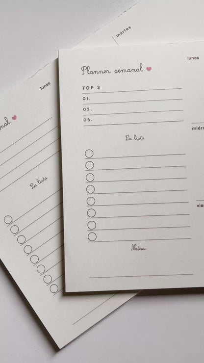 Planner semanal A5 | Una taza de té