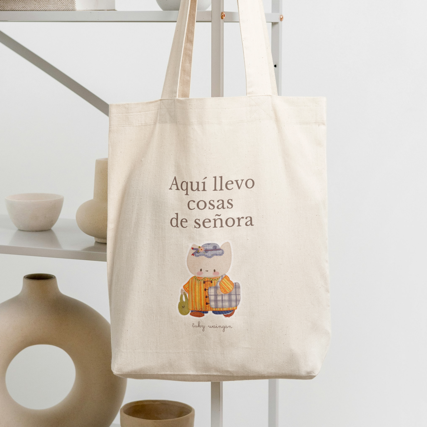 Tote Bag Ilustrado | Señora