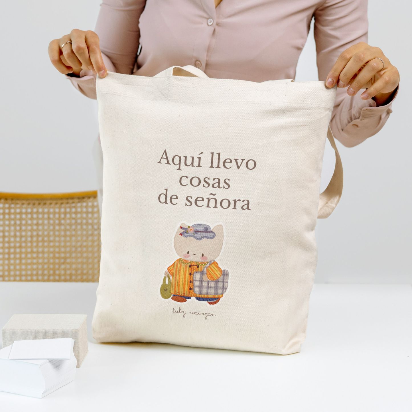 Tote Bag Ilustrado | Señora