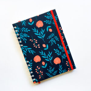 cuaderno rayado blue cuaderno tapa Cuaderno Las flores del limón Cuaderno Lo simple Nro 3 cuaderno anillado a5 gris hecho a mano flores rojas