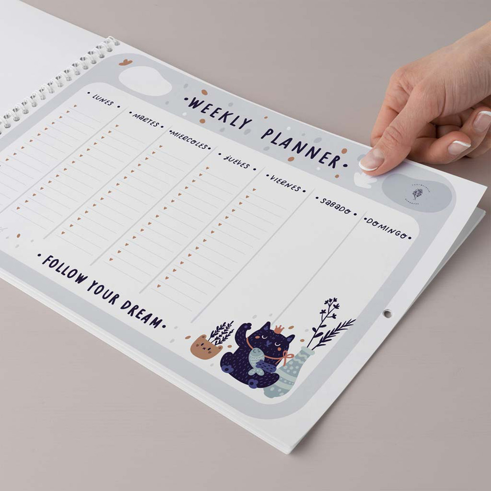 planner mensual imprimible pdf